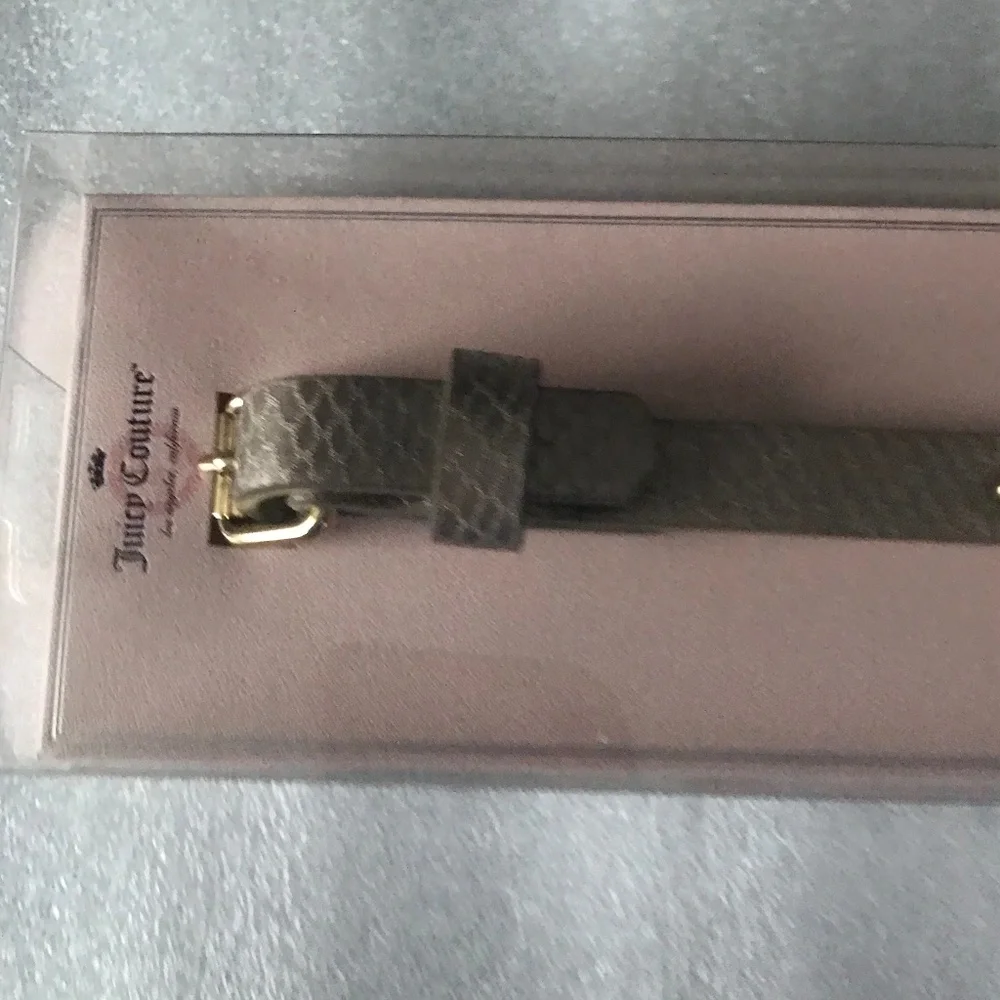 Juicy Couture Dog Collar Limited Edition 9/16” Wide for necks 10”-13.5”